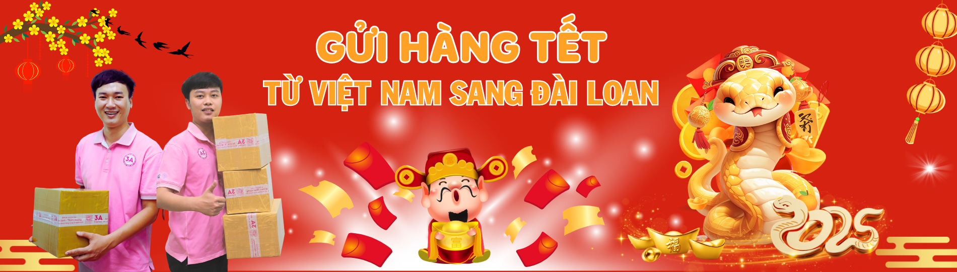 Gửi hàng Tết đi Đài Loan